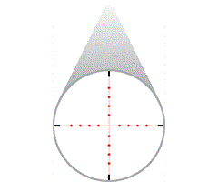 Hawke Vantage IR 3-9x40 AO Mil Dot - Bilde 2